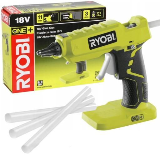 ГОРЯЧИЙ КЛЕЕВОЙ ПИСТОЛЕТ, КАЛОЧКИ 11 мм 5133005717 RYOBI RGLU18-0