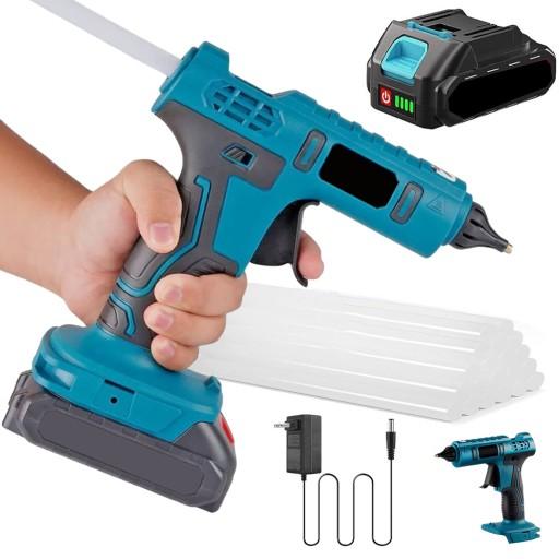 ЛІТІЄВИЙ КЛЕЄВИЙ ПІСТОЛЕТ ГАРЯЧИЙ КЛЕЄВИЙ ПІСТОЛЕТ 2000mAh +12 КАРТРИДЖІВ