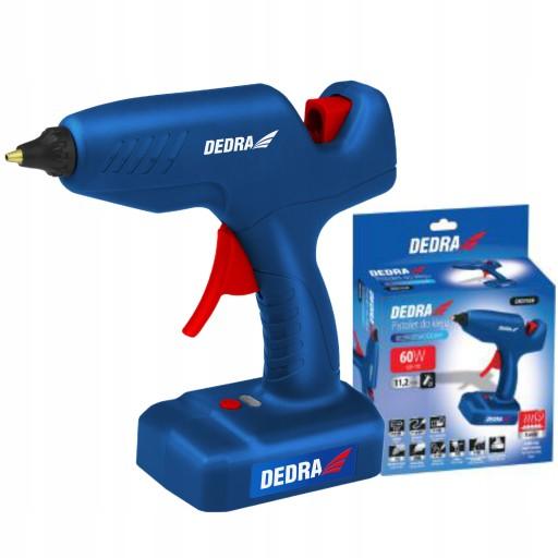 ГОРЯЧИЙ КЛЕЕВОЙ ПИСТОЛЕТ 60ВТ 12В DEDRA DED7558