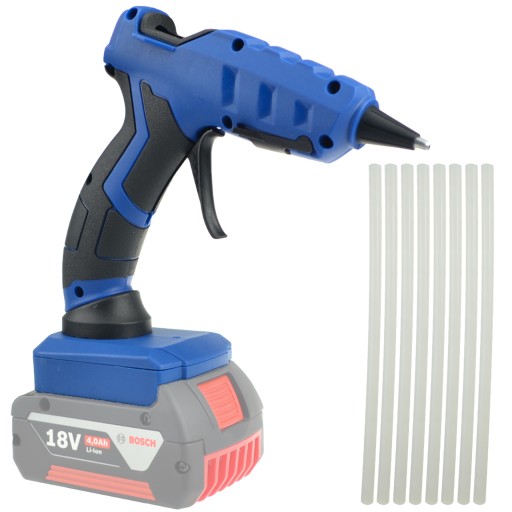 ГАРЯЧИЙ КЛЕЙОВИЙ ПІСТОЛЕТ ДЛЯ БАТАРЕЇ BOSCH 18V КЛЕЙ БЕЗКОШТОВНО