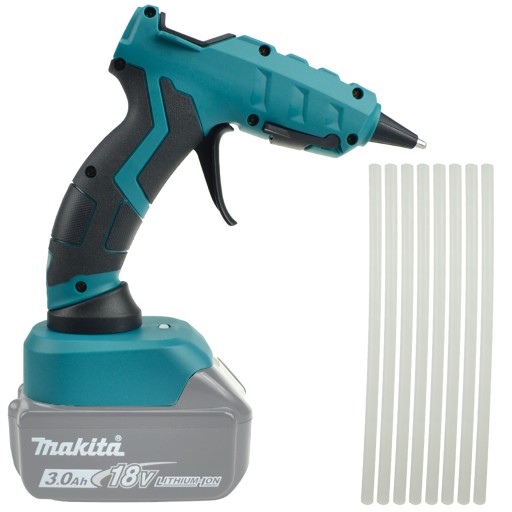 ГАРЯЧИЙ КЛЕЙОВИЙ ПІСТОЛЕТ ДЛЯ MAKITA 18V БАТАРЕЯ КЛЕЙ БЕЗКОШТОВНО