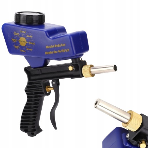 ПИСТОЛЕТ ДЛЯ ПЕСКОСТРУЙНОЙ ОБРАБОТКИ