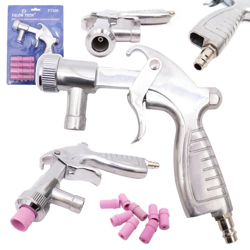 ПЕСКОструйный пистолет с насадками 8 насадками 4,5,6,7