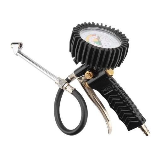 НАДУВНОЙ ПИСТОЛЕТ С МАНОМЕТРОМ, 63 ММ, ДЛИННЫЙ НАКОНЕЧНИК