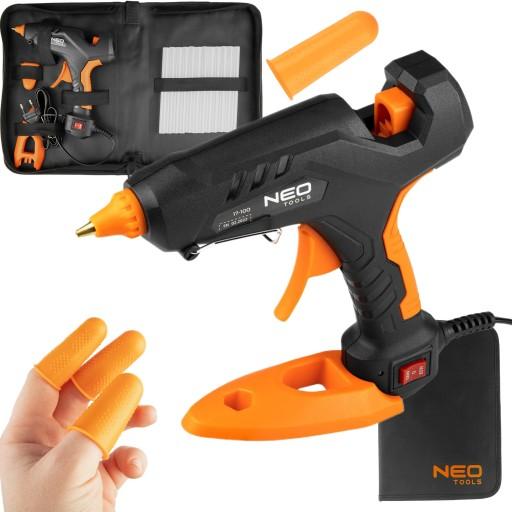 КЛЕЙНЫЙ ПИСТОЛЕТ 11ММ, 60/100ВТ+12 КАРТРИДЖЕЙ+3 ЗАЩИТНИКА. ПАЛЬЦЫ