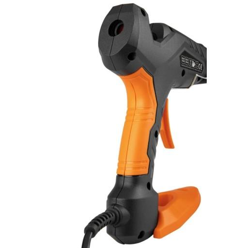 КЛЕЄВИЙ ПІСТОЛЕТ 11ММ, 60/100W+12 КАРТРИДЖІВ+3 ПРОТЕКТОРА. ПАЛЬЦІ