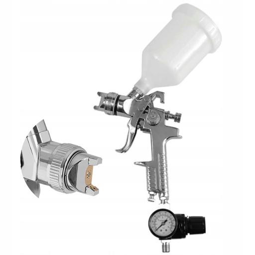 HVLP СПРЕЙ-ПІСТОЛЕТ ВЕРХНИЙ БАК 0,6 Л