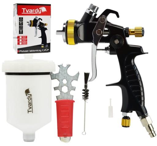 LVLP СПРЕЙ-ПІСТОЛЕТ 600 МЛ 1,3 ММ TVARDY