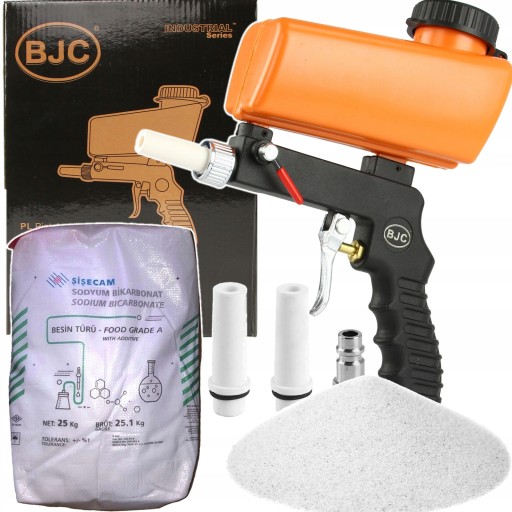 ПЕСКОСТРОЙНЫЙ ПИСТОЛЕТ С СОДОЙ.