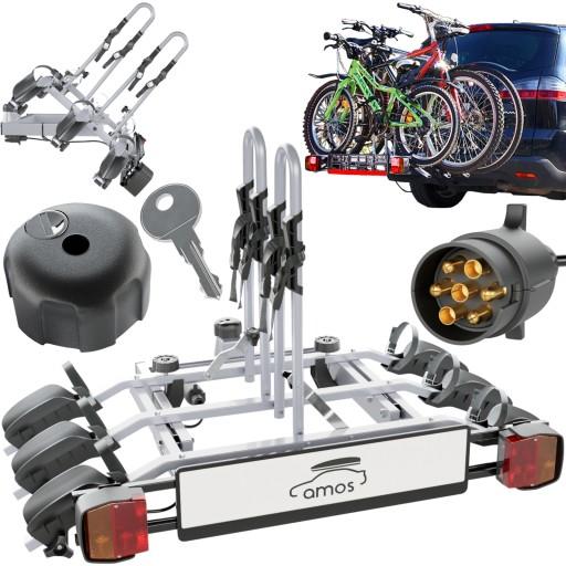 ВЕЛОСИПЕДНАЯ ПЛАТФОРМА КРЮЧОК ДЛЯ БАГАЖНИКА 3 ВЕЛОСИПЕДА