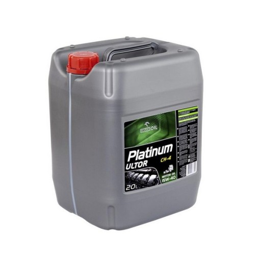 ПЛАТИНОВОЕ МАСЛО PLA15W40U20 PLATINUM CH-4 15W-40 ULTOR 20L