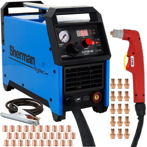 Плазменная резка 50 HF плазменный резак 230V 12mm