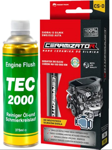 ENGINE FLUSH TEC2000 ENGINE FLUSH 375мл + CSD КЕРАМИЗАТОР