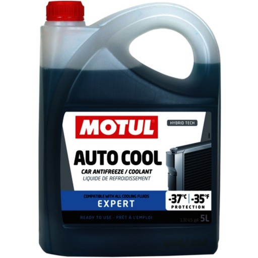 РІДИНА РАДІАТОРНА 5Л INUGEL EXPERT / AUTO COOL EXPERT -37 / BLUE MOTUL