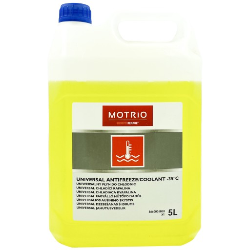 РІДИНА РАДІАТОРНА MOTRIO RENAULT DACIA 5L -35