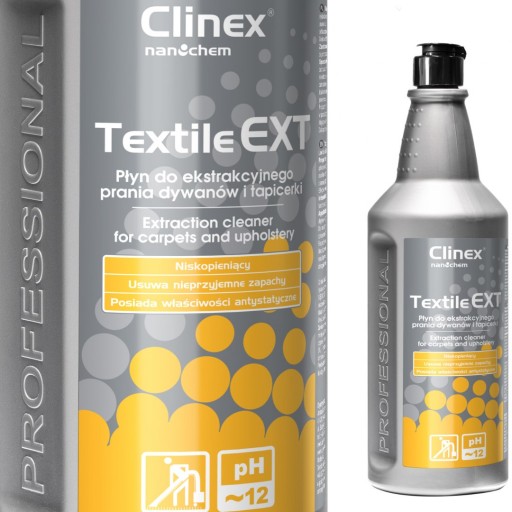 CLINEX TEXTILE EX ЖИДКОСТЬ ДЛЯ МАШИННОЙ И РУЧНОЙ СТИРКИ КОВРОВ И ОБИВКИ