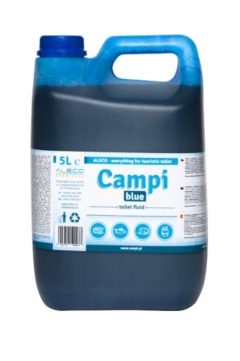 CAMPI BLUE 5L - ТУРИСТИЧЕСКАЯ ТУАЛЕТНАЯ ЖИДКОСТЬ CAMPI BLUE 5L RV