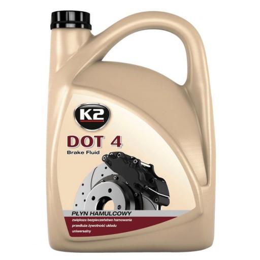 ТОРМОЗНАЯ ЖИДКОСТЬ K2 DOT-4 DOT 4 - 5л