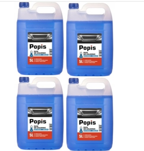 СИНЯЯ ЖИДКОСТЬ ДЛЯ РАДИАТОРОВ -35°C 20л