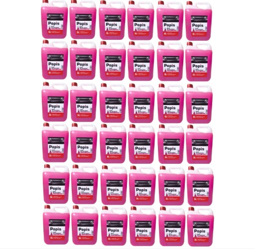 РОЖЕВА РІДИНА ДЛЯ РАДІАТОРІВ -35°C 600Л, ЧЕРВОНА