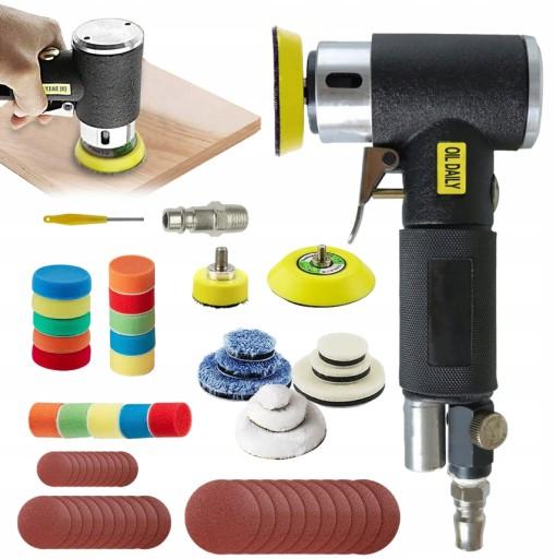 КОМПЛЕКТ ПНЕВМАТИЧЕСКОЙ ПОЛИРОВАЛЬНОЙ МАШИНЫ ДЛЯ НАХЛАЖДЕННОЙ БУМАГИ 2 ДЮЙМА 3 ДЮЙМА