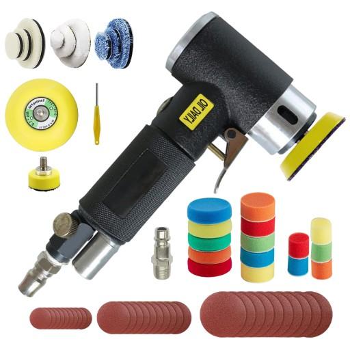 ПНЕВМАТИЧЕСКАЯ ОРБИТАЛЬНАЯ ПОЛИРОВАЛЬНАЯ МАШИНА 25/50/75 ММ 6,3 БАР ЭРГОНОМИЧНАЯ РУЧКА XXL