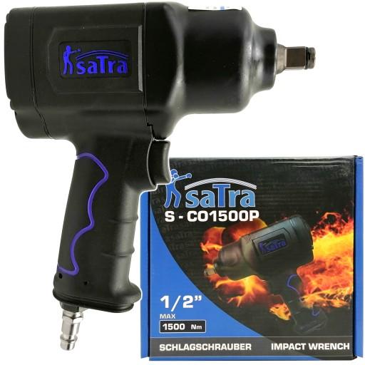 КЛЮЧ ПНЕВМАТИЧНИЙ УДАРНИЙ 1/2'' SATRA 1500NM
