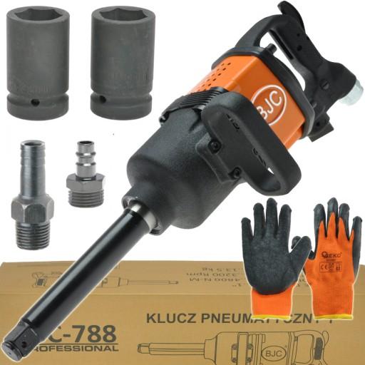 ПНЕВМАТИЧЕСКИЙ УДАРНЫЙ КЛЮЧ BJC788 4800NM + НАСАДКИ