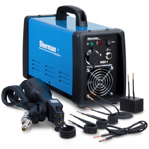 ІНДУКЦІЙНИЙ НАГРІВНИК ГВИНТОВИЙ НАГРІВНИК SHERMAN INDI-1 230V IGBT 2KW