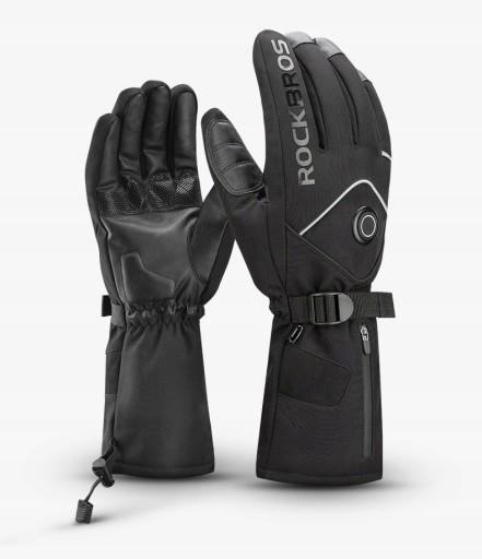 ЗИМОВІ РУКАВИЧКИ З ПІДІГРІВОМ 4000mAh USB ROCKBROS scooter gloves L