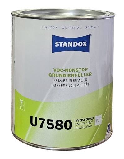 БЕЛАЯ АКРИЛОВАЯ ГРУНТОВКА STANDOX VOC-NONSTOP GRUNDIERFULLER 7580 3,5 л