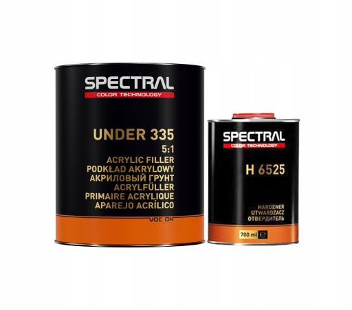 ГРУНТОВКА АКРИЛОВА NOVOL SPECTRAL 335 4.2L набір P3