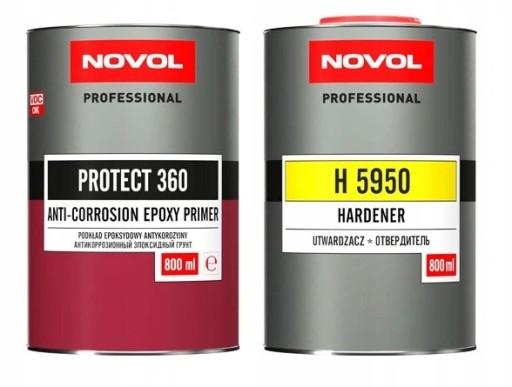 ЭПОКСИДНАЯ ГРУНТОВКА NOVOL PROTECT 360 1+1 HARDENER H5950 0,8+0,8 37200