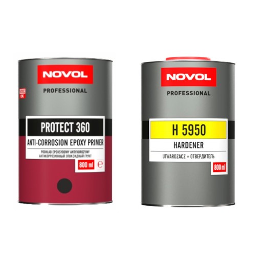 Эпоксидная грунтовка PROTECT 360 1.6 L NOVOL черный