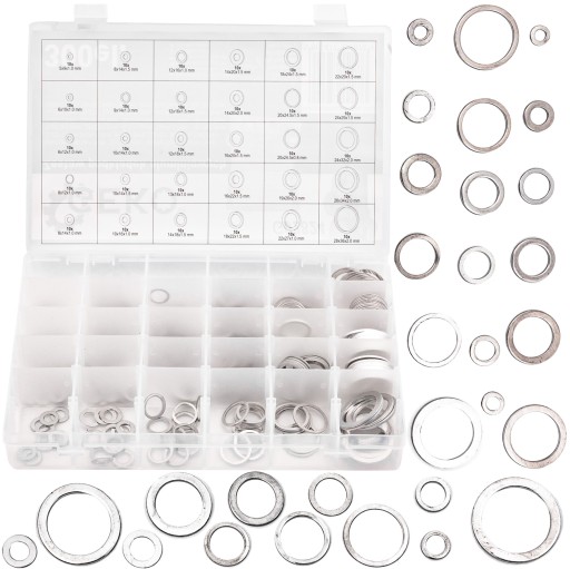 АЛЮМИНИЕВЫЕ ШАЙБЫ НАБОР АЛЮМИНИЕВЫХ ШАЙБ АЛЮМИНИЕВАЯ ШАЙБА 300