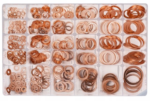 Медные шайбы медные прокладки набор 580ШТ