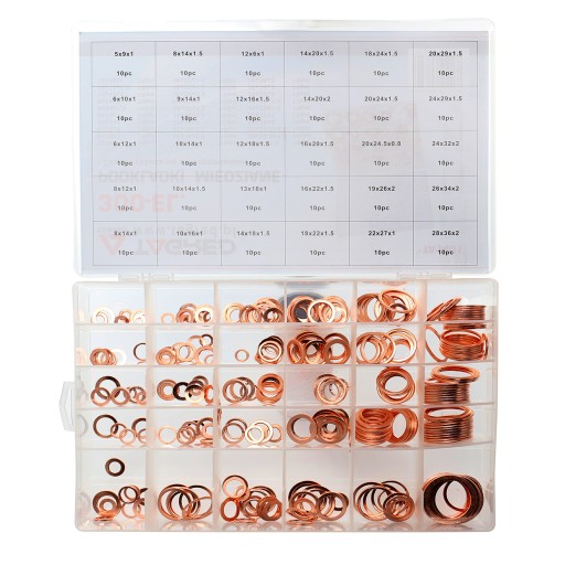 ШАЙБЫ МЕДНЫЕ ШАЙБЫ МЕДНЫЕ 300 ШТ.