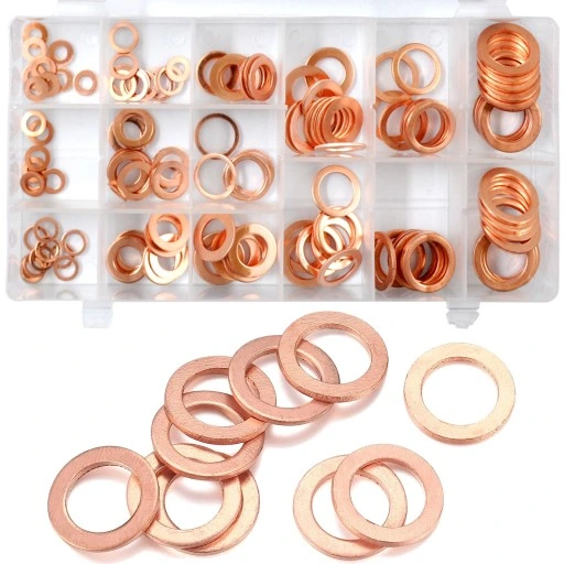 ШАЙБИ МІДНІ НАБІР ШАЙБ МІДНІ