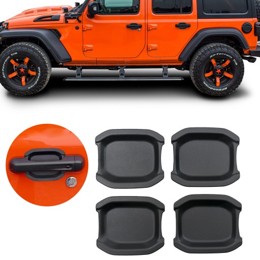 КОВРИКИ ПОД ДВЕРНЫЕ РУЧКИ JEEP WRANGLER JL 2018+