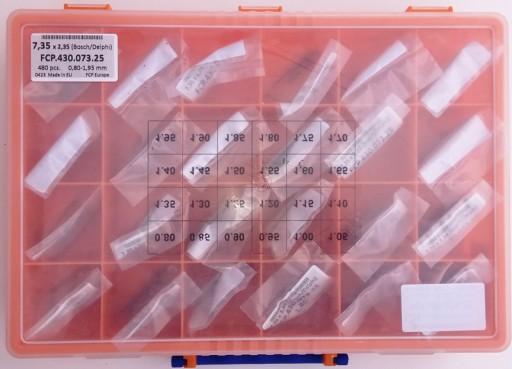 FCP430073.25 - ШАЙБИ РЕГУЛЮВАЛЬНІ КАСЕТА 480 ДЛЯ ІНЖЕКЦІЙ, 7,35мм