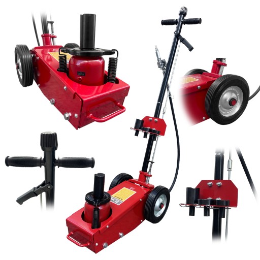 ГІДРАВЛІЧНИЙ ПНЕВМАТИЧНИЙ ПІДІЙМНИК TIR 22T ДЛЯ ВАНТАЖНИКІВ FROG JACK