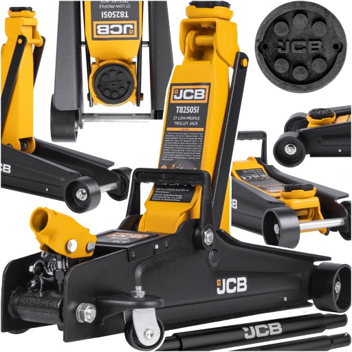 ГІДРАВЛІЧНИЙ АВТОМОБІЛЬНИЙ ДОМКРАТ WORKSHOP JACK Frog JCB SOLID 2T