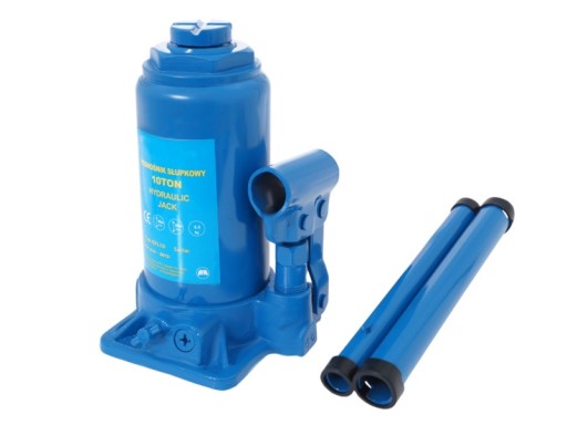 ГИДРАВЛИЧЕСКИЙ ПОДЪЕМНИК 10Т, В ПЛАСТИКОВОМ КОРПУСЕ