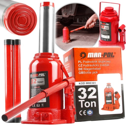 ГИДРАВЛИЧЕСКИЙ ПОДЪЕМНИК ОСТАЛОСЬ 32 ТОННЫ