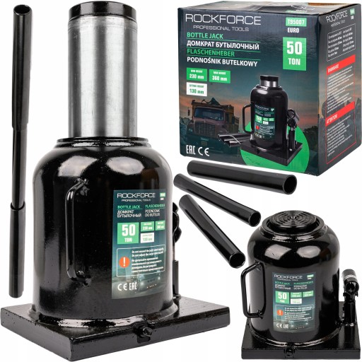 ГІДРАВЛІЧНИЙ ПІДЙОМНИК ПЛЯШКОВОЇ МАШИНИ МІЦНИЙ 50 ТОННИЙ ДОМКРАТ