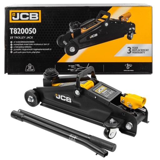 ПОДЪЕМНЫЙ ДОМКРАТ 135–340 мм JACK FROG JCB 2T