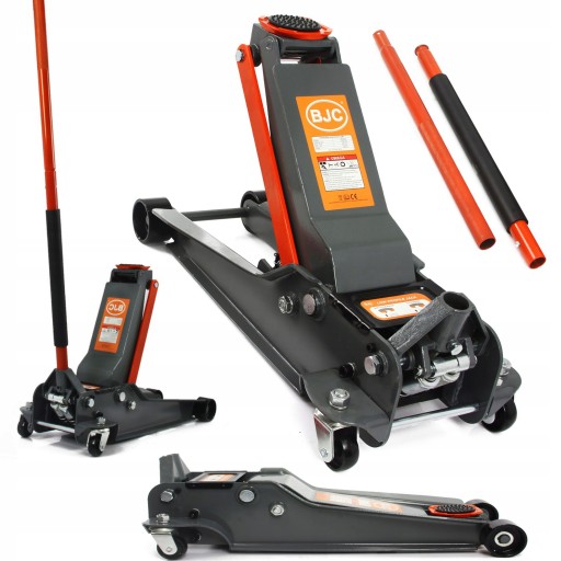 АВТОПІДЙОМНИК НИЗЬКОПРОФІЛЬНИЙ 95-550 ММ + ГУМОВИЙ ДОМКРАТ ЖАБА BJC 4T