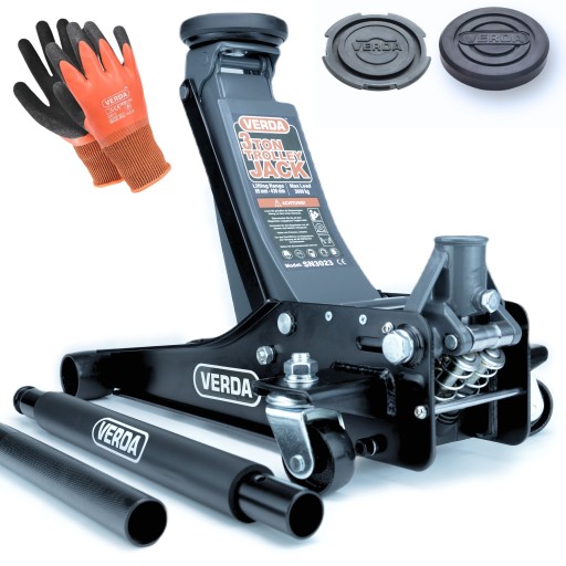 НИЗЬКОПРОФІЛЬНИЙ АВТОМОБІЛЬНИЙ ДОМКРАТ ŻABA 3T 2-ПОРШНЄВИЙ ДВОПОРШНЕВИЙ