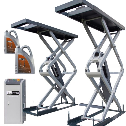 ВИСОКА ПІДПІДЛОГОВА МАЙСТЕРНЯ НОЖИЧНИЙ ПІДІЙМАЧ ELPRO 3.5T