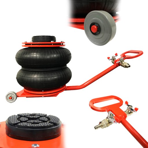 ПНЕВМАТИЧНИЙ ПІДІЙМНИК 2,8 Т З КОРОТКОЮ РУЧКОЮ СНІГОВИК АВТОМОБІЛЬ СНІГОВИК